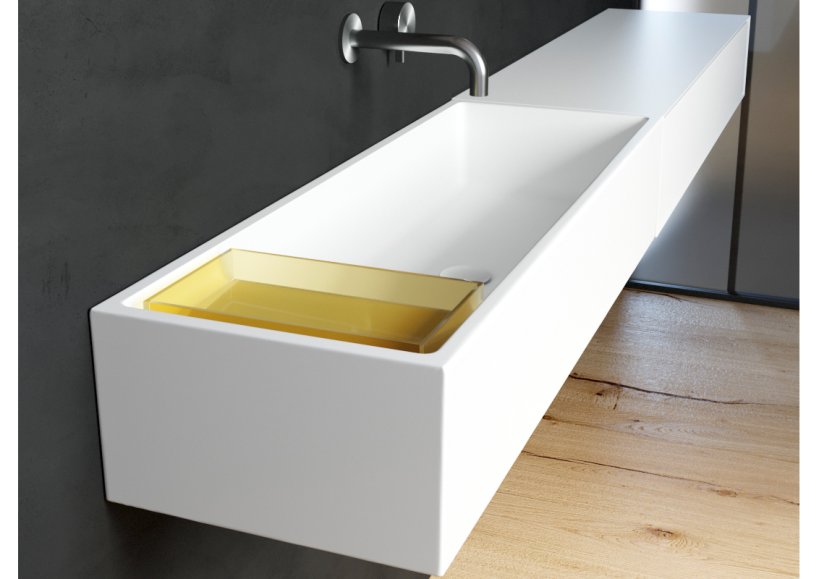 Galassia, Next Narrow Washbasin 100x37 cm