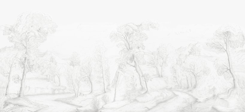 Wall&decò, Inner Forest Wallpaper