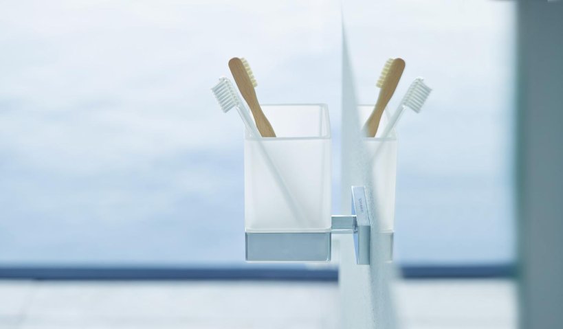 Duravit, Karree Tooth brush holder