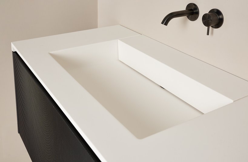 antoniolupi, Binario 03 Mobile portalavabo L182 cm