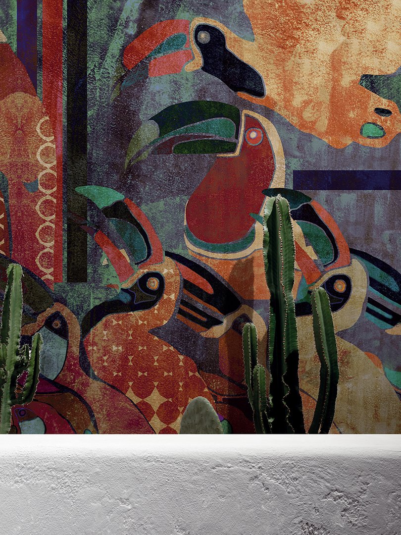 Wall&decò, The Groovers Wallpaper