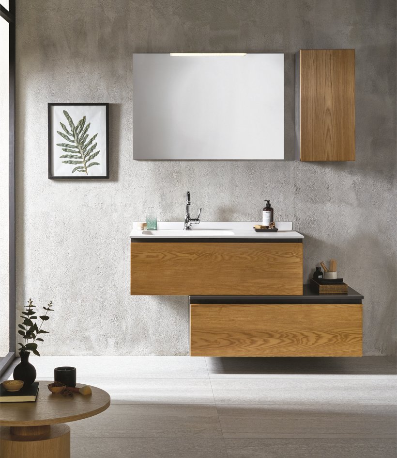 Gaia, Mood 2 Vanity unit 106x51 cm