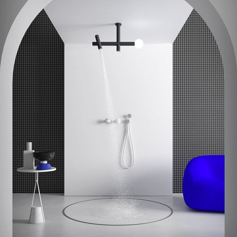 antoniolupi, Apollo Showerhead with lighting