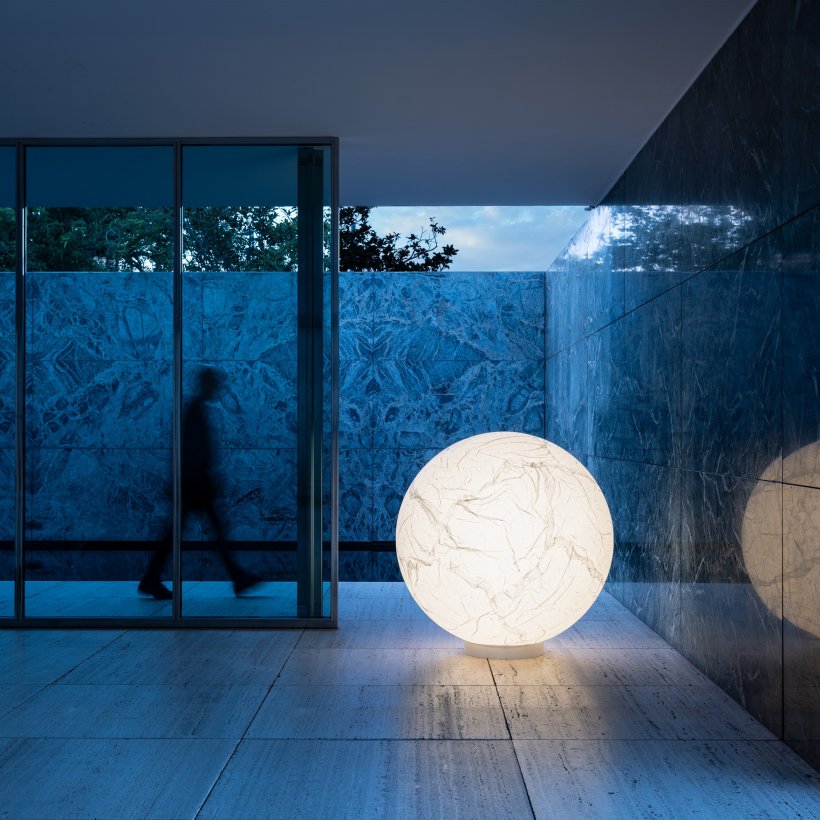 Davide Groppi, Moon F 80 cm Floor lamp