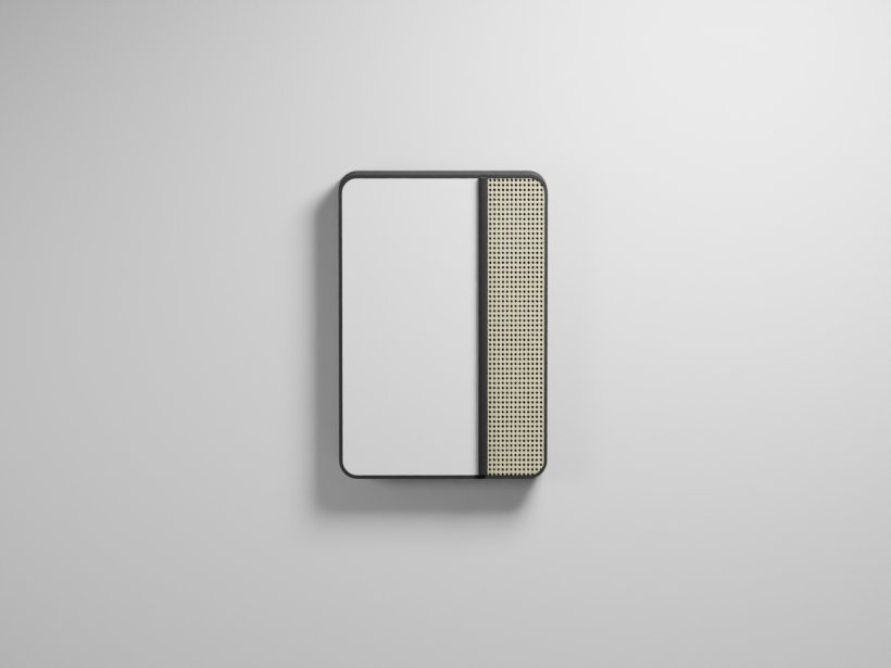 Cielo, Marcel Specchio contenitore 100x68 cm