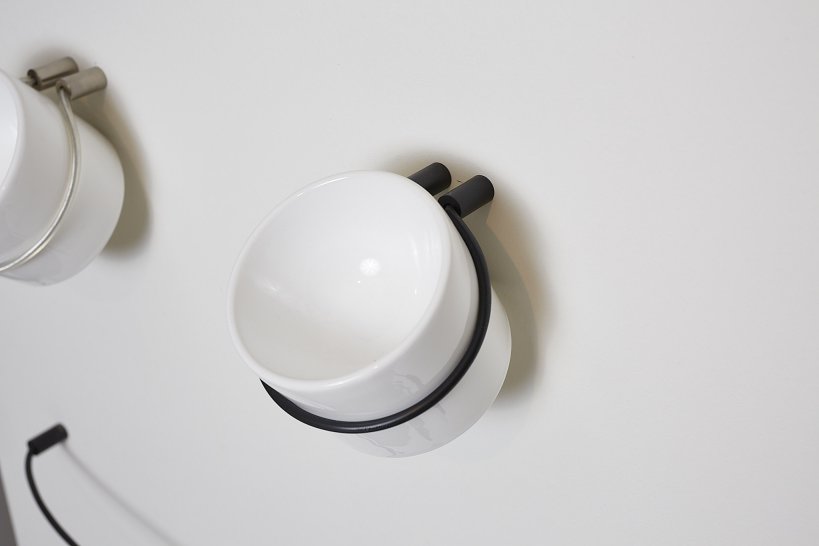Agape, Bucatini Portasapone Ceramica Bianca