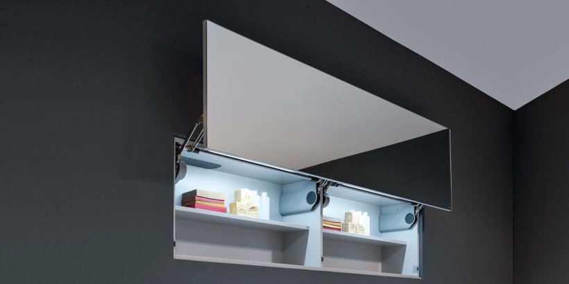 antoniolupi, Segreto Storage mirror L144x50 cm