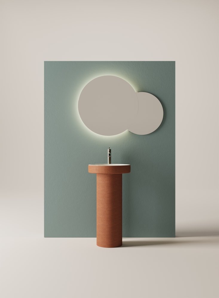 Agape, Cenote Freestanding washbasin diam.42 cm