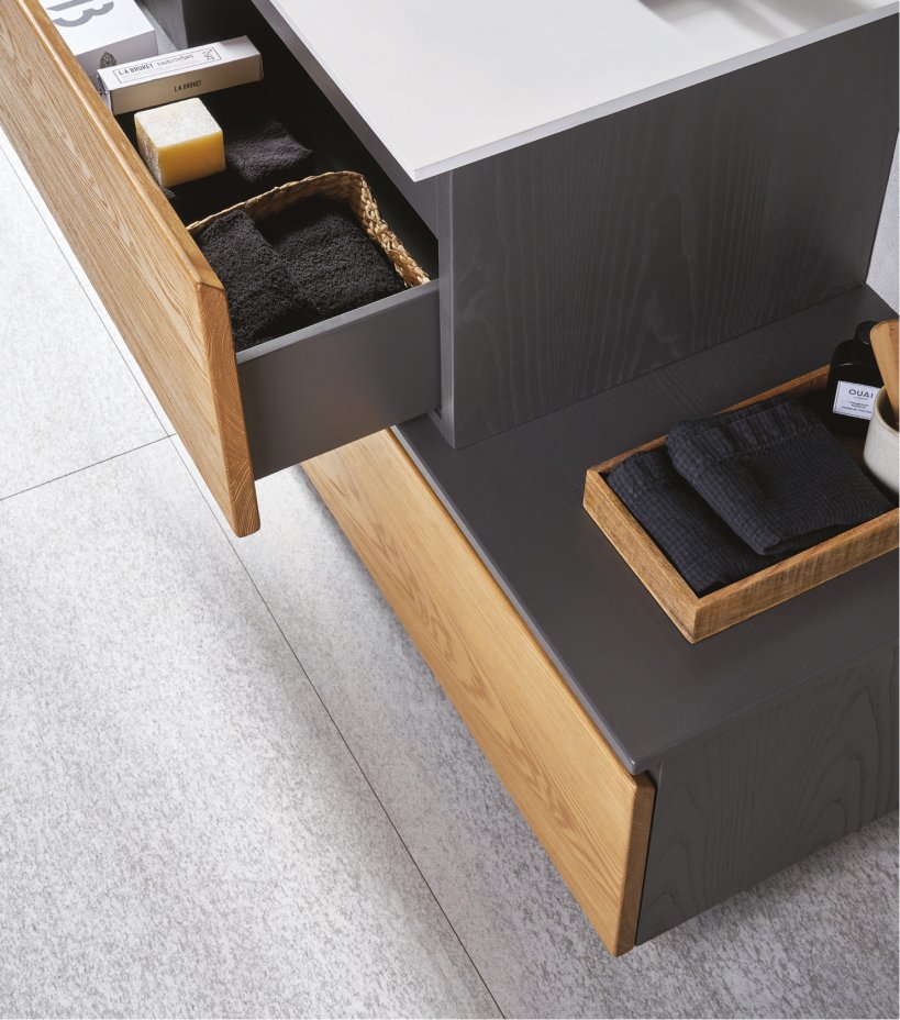 Gaia, Mood 2 Vanity unit 106x51 cm