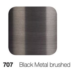 Gessi, Cono Soffione Black Metal Brushed PVD