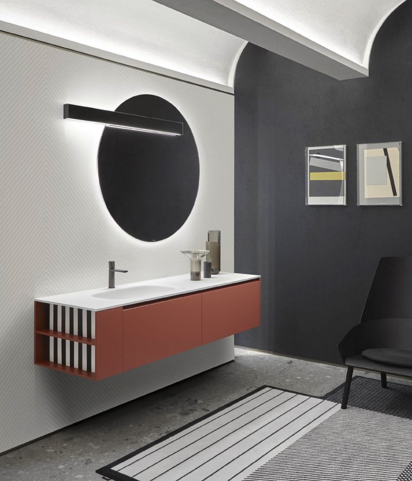 antoniolupi, Piana Vanity unit 164x54 cm