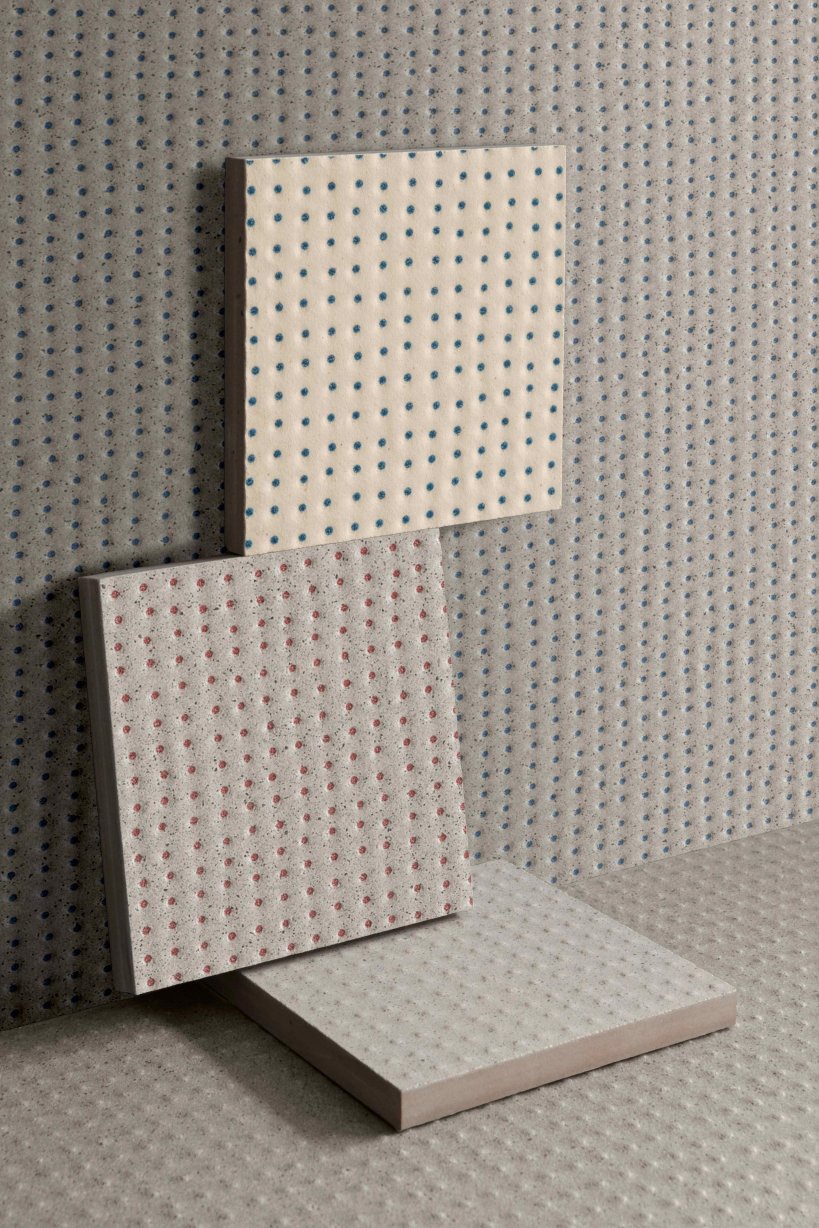 Mutina, Pico Red Dots 60x60 cm