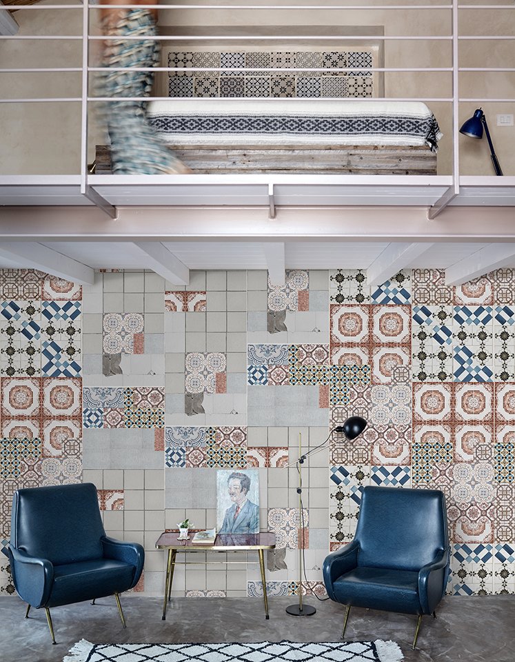 Wall&decò, Tell Me Tiles TS Wallpaper