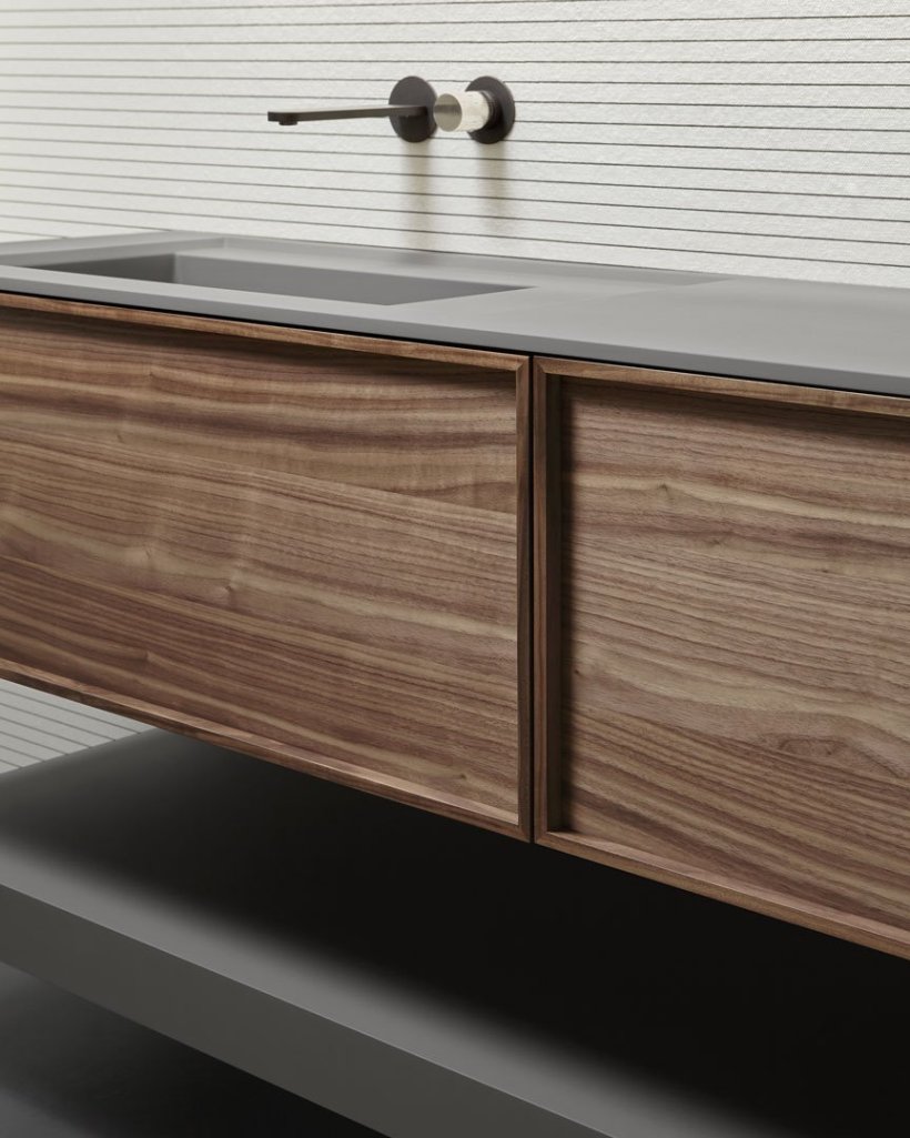 antoniolupi, Riquadro Vanity Unit 180x47 cm