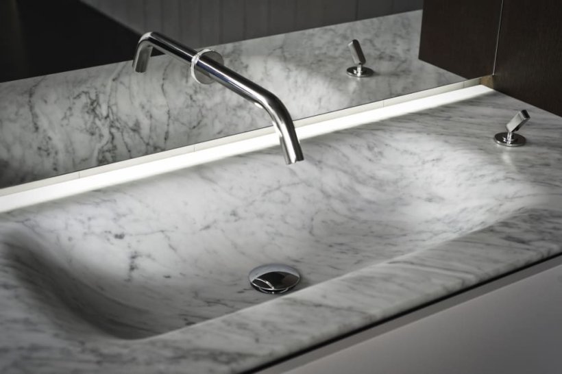Agape, Square Mixer for washbasin