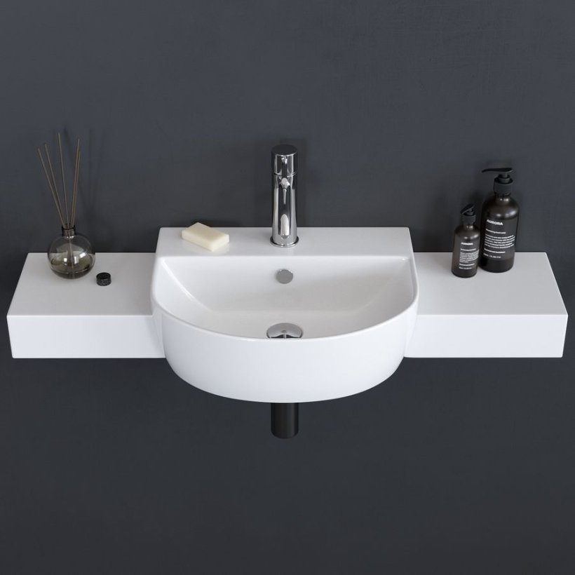 Galassia, M2 Lavabo semincasso 43x35 cm