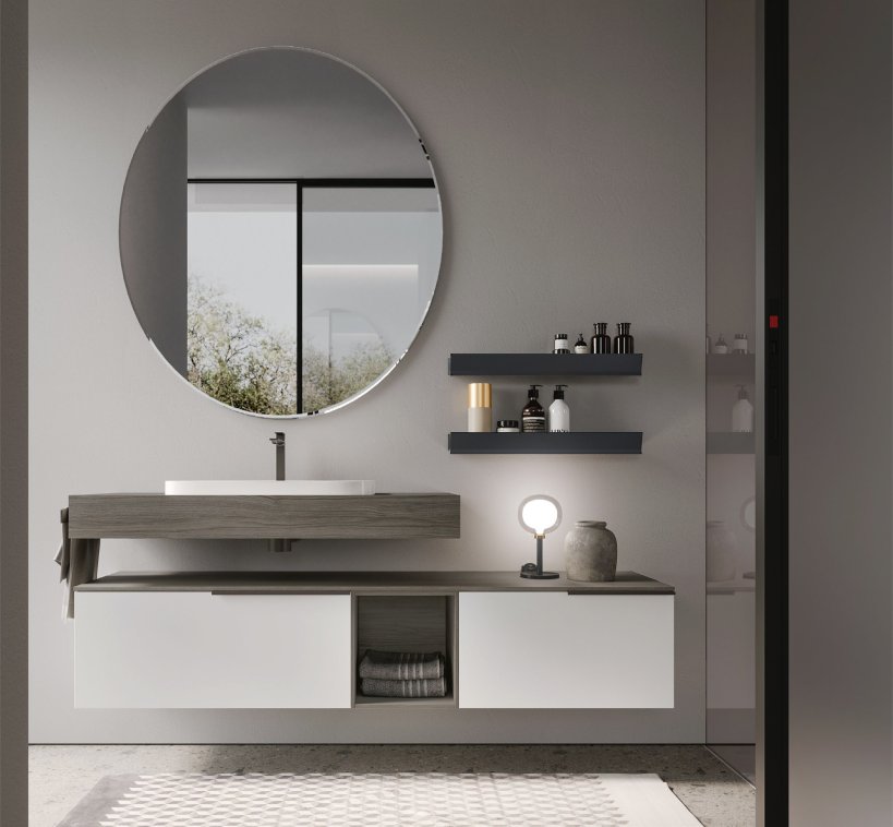 Idea, My Time Vanity unit 195x45,5 cm