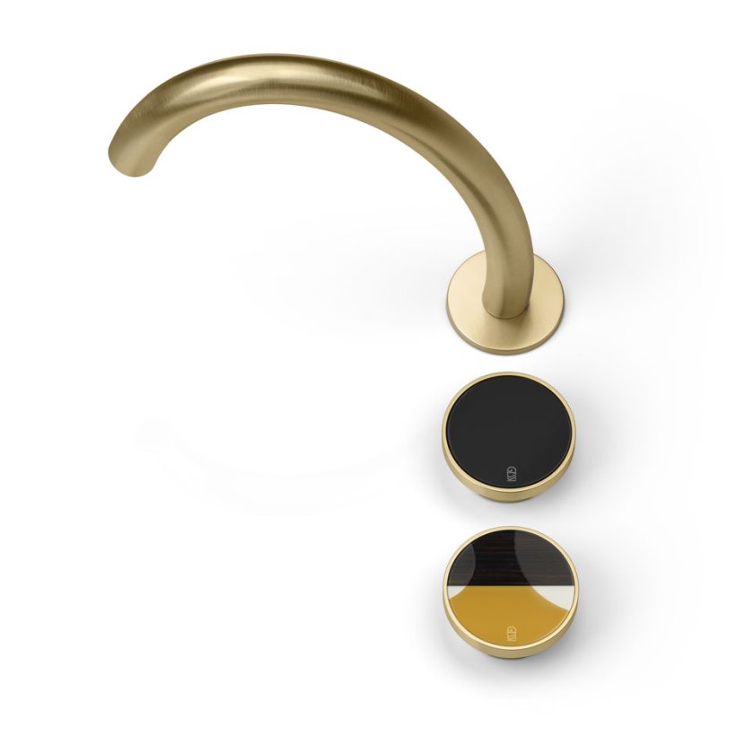Gessi, Origin Miscelatore lavabo Brass + Accent