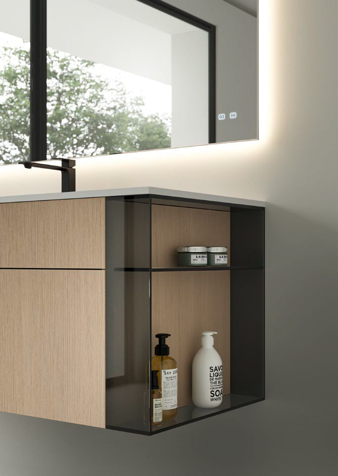Aqua, Dogma Vanity unit 152x50 cm