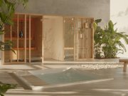 Effe, Yoku Spa Shelf Sauna hammam shower