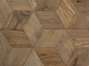 Woodco, Signature Spina per esagono Rovere Terra d'Ombra Parquet