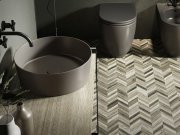 Hatria, Happy Hour Slim 07:00 lavabo diam.50 cm