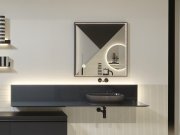 antoniolupi, Metrica Specchio con luce