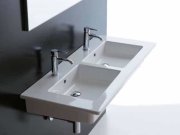 Galassia, Plus Design Doppio lavabo L 121 cm
