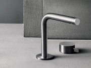 Fantini, AF/21 Fukasawa Steel Washbasin mixer