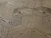 Woodco, Signature Hexagon Clay Oak Parquet