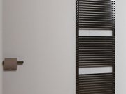 Tubes, Kubik Scaldasalviette Grigio Ombra Lucido 153x40 cm