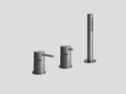 Gessi, Bath316 Gruppo vasca Warm Bronze Brushed PVD
