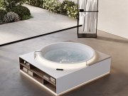 Disenia, Aretusa Whirlpool massage tub 175x160 cm