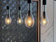 Aqua, Goccia Lampada Nero