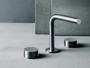 Fantini, AF/21 Fukasawa Steel Washbasin mixer