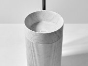 antoniolupi, Rigatino_Stone Washbasin diam. 45 cm