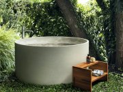 Agape, In-Out Cemento Vasca diam.130 cm