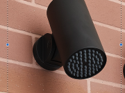 Gessi, Spotwater Soffione Nero Opaco