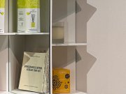 Boffi, Ctline Contenitore a parete L36,6, P26,4, H168 cm Specchio