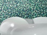 Bisazza, Begonia Whiteless mosaico 32x32 cm