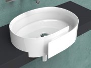 Flaminia, Roll Lavabo semincasso 56x42 cm