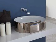 Flaminia, Roll Washbasin 56x42 cm