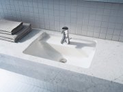 Duravit, Starck 3 Lavabo incasso 49x36,5 cm