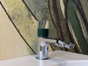 Fantini, Nice Miscelatore bidet Maniglia Verde