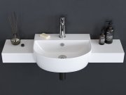 Galassia, M2 Lavabo semincasso 43x35 cm