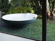 Agape, Ufo Outdoor Bathtub Diam. 204 cm