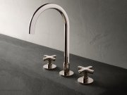 Fantini, Icona Classic Gruppo lavabo Nickel PVD