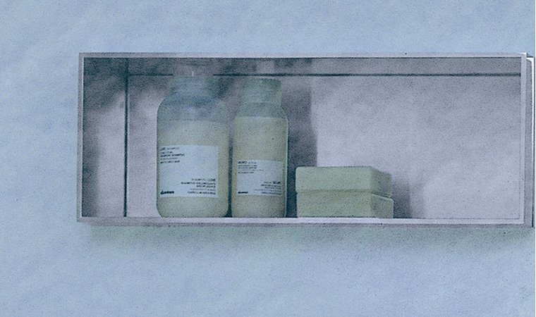 Agape, Square Mensola semincasso L 20 cm 