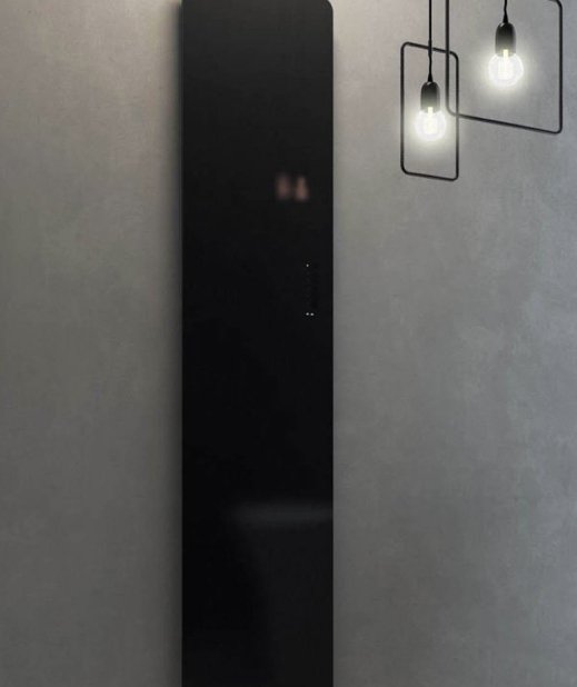 Disenia, Helios Scaldasalviette 40x180 cm Nero 