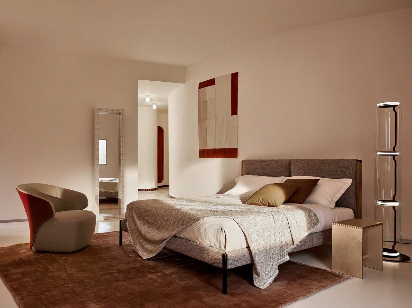 Zanotta, Ricordi Letto per materasso 170x200 cm 